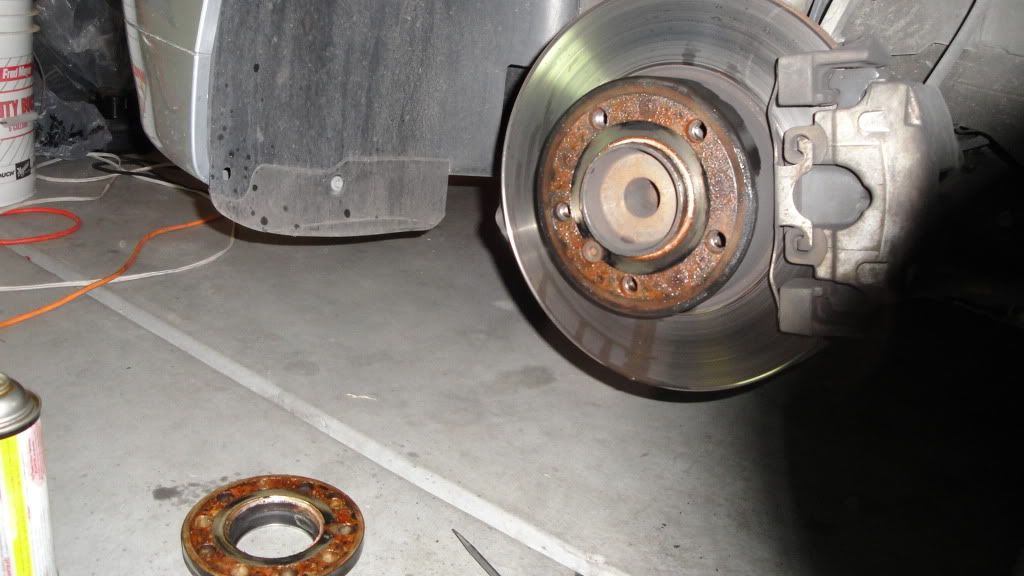 Rear Rotors won't come off